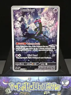 Pokemon Card Munkidori 072/064 Shrouded Fable Illustration Rare Near Mint - Image 1
