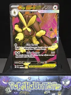 Pokemon Card Mega Lopunny EX 115/094 Phantasmal Flames Ultra Rare Near Mint - Image 1