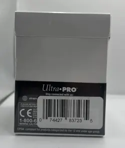ULTRA PRO Deck Box ECLIPSE PRO-100+ ARCTIC WHITE with DIVIDER Card Storage Case - Image 3