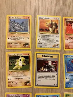 24 x Gym Challenge Heroes Bundle Cards Pokemon Vintage Cards - Image 2