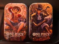 One Piece TCG Card Game - Mini Tin Vol.2 English OP 13 + Promo Pack (Qty 2) - Image 1