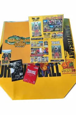 Dragon Ball 40th Genkidamatsuri Visitor Promo Card Set NOT FOR SALE Japan - Image 1