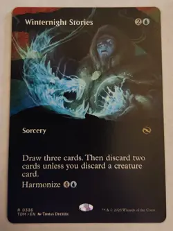 Winternight Stories TDM #336 Borderless Rare Regular NM+ - Image 1