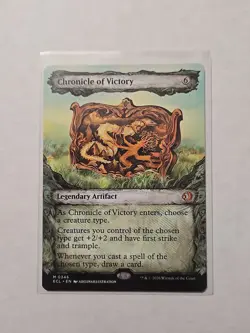 Chronicle of Victory (Showcase) - Lorwyn Eclipsed - NM - Mythic - Artifact - Image 1