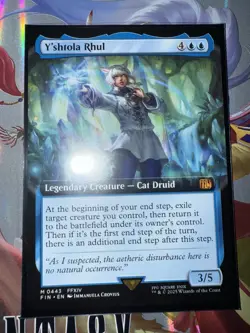 Y'shtola Rhul Regular (Extended Art) Final Fantasy Regular 0443 Magic MTG - Image 1