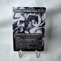 1x Skithiryx, The Blight Dragon Mtg March Of The Machine Multiverse Legends NM - Image 1