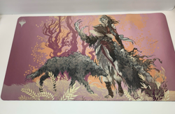 Innistrad Midnight Hunt Arlinn the Pack Leader Double-Sided Playmat MTG Rare GUC - Image 1