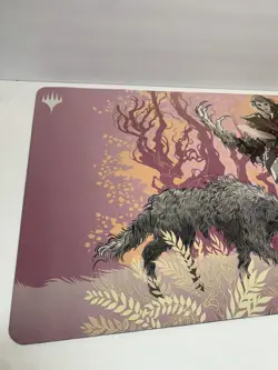 Innistrad Midnight Hunt Arlinn the Pack Leader Double-Sided Playmat MTG Rare GUC - Image 2