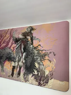 Innistrad Midnight Hunt Arlinn the Pack Leader Double-Sided Playmat MTG Rare GUC - Image 5