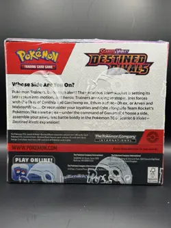 Pokemon Destined Rivals Booster Box Sealed with Acrylic Case 🔥 - Image 3