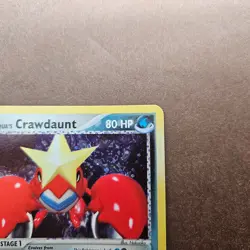 Team Aqua's Crawdaunt 2/95 Pokemon EX Team Magma vs Team Aqua Holo Rare Card LP - Image 3