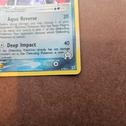 Team Aqua's Crawdaunt 2/95 Pokemon EX Team Magma vs Team Aqua Holo Rare Card LP - Image 5