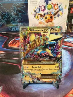 M Manectric EX (120 Secret Rare) 120/119 XY-Phantom Forces Pokemon Holo HP - Image 1