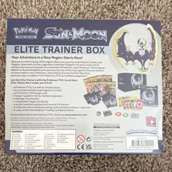 Pokemon TCG Sun & Moon Elite Trainer Box ETB Lunala Booster Sealed English - Image 2