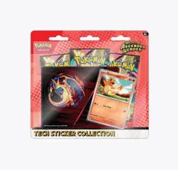 Pokemon Tcg Ascended Heroes Tech Sticker Collection charmander Sealed - IN HAND - Image 1