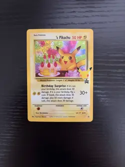 Birthday Pikachu Holo 24 Celebrations Classic Collection Pokemon 2021 NM - Image 1