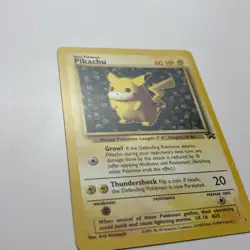 1999 Pokemon Pikachu #1 "ivy" Black Star Promo NM LP WOTC Wizards - Image 2