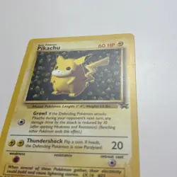 1999 Pokemon Pikachu #1 "ivy" Black Star Promo NM LP WOTC Wizards - Image 3