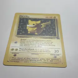 1999 Pokemon Pikachu #1 "ivy" Black Star Promo NM LP WOTC Wizards - Image 5