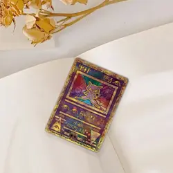 Metal Gold Card-Pokemon Card Ancient Mew Metal Colored Kids Gift - Image 2