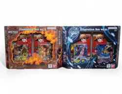 One Piece TCG Illustration Box Vol 5 and Vol 6 BUNDLE SEALED - Image 1