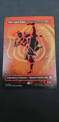 Neon Ink Fire Lord Zuko FOIL Magic: The Gathering Avatar The Last Airbender 0360 - Image 1