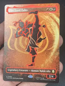 ***Neon Ink Foil Fire Lord Zuko 0360*** MTG Avatar the Last Airbender Kid Icarus - Image 3