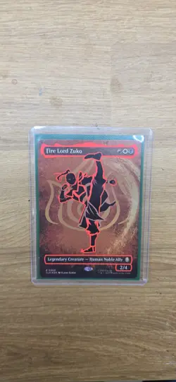 Neon Ink Fire Lord Zuko FOIL Magic: The Gathering Avatar The Last Airbender 0360 - Image 1