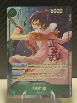 One Piece English - Tashigi - Dash Pack Promo OP14-029 - R - NM - Image 1