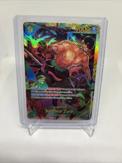 Roronoa Zoro OP06-118 Parallel Alt Art SEC Wings of Captain ONE PIECE NM A - Image 1