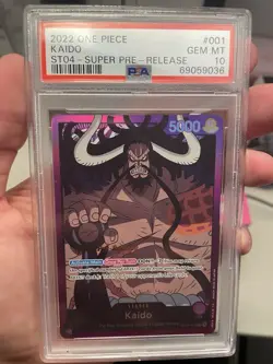 Kaido (001) ST04-001 Super Pre-Release Starter Deck 4: Animal Kingdom Pirates - Image 1