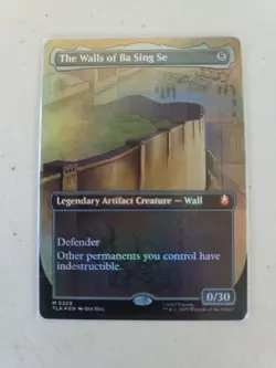 The Walls of Ba Sing Se - #329 Foil Borderless - MTG Avatar - Mtg - Image 1