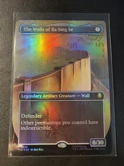 The Walls of Ba Sing Se - #329 Foil Borderless - MTG Avatar - Mtg - Image 1