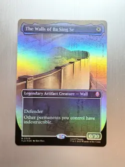 The Walls of Ba Sing Se - 329 - MTG Avatar: The Last Airbender - Borderless FOIL - Image 1