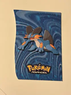 MINT 2003 Topps Pokemon TCG Advanced Embossed Evolution Die Cut Swampert 6 of 18 - Image 1