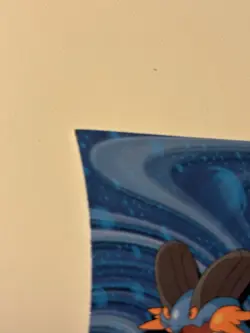 MINT 2003 Topps Pokemon TCG Advanced Embossed Evolution Die Cut Swampert 6 of 18 - Image 2