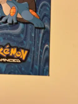 MINT 2003 Topps Pokemon TCG Advanced Embossed Evolution Die Cut Swampert 6 of 18 - Image 5