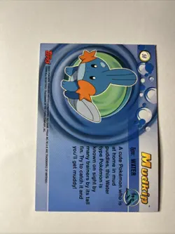 2003 TOPPS POKEMON ADVANCED #58 MUDKIP - Image 2