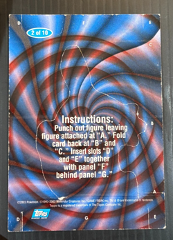 2003 Topps Pokemon Advanced Mudkip Pop-Up #2/10 MP - Image 4