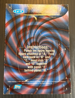 2003 Topps Pokemon Advanced Mudkip Pop-Up #2/10 MP - Image 5