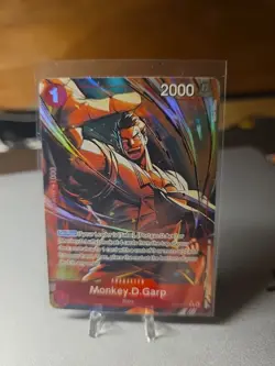 Monkey.D.Garp Alternate Art OP13-016 One Piece Carrying On His Will TCG R* - Image 1
