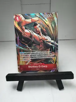 Monkey.D.Garp Alternate Art OP13-016 One Piece Carrying On His Will TCG - Image 1