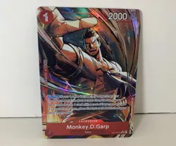 Monkey.D.Garp Alternate Art OP13-016 One Piece Carrying On His Will TCG - Image 1