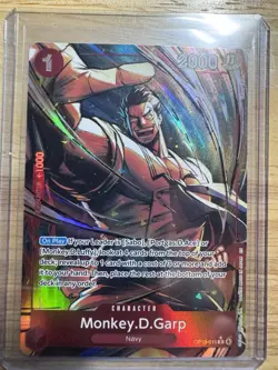 Monkey.D.Garp Alternate Art OP13-016 One Piece Carrying On His Will TCG - Image 1