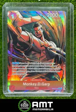 Monkey.D.Garp Alternate Art OP13-016 One Piece Carrying On His Will TCG Foil - Image 1