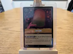 ✨FOIL CARD LANTERN DISNEY LORCANA THE FIRST CHAPTER 33/204 - Image 1