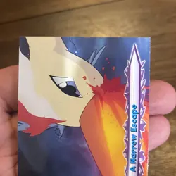 A Narrow Escape 53 Pokemon The Movie 2000 Topps Pokemon Card Blue Logo - Image 2