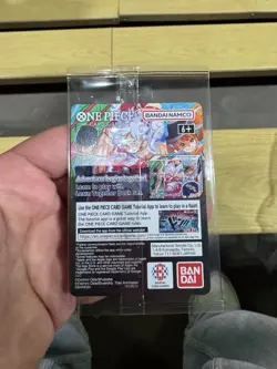 One Piece Monkey D. Luffy US Voyage College Basketball Promo Card - SEALED - Image 2