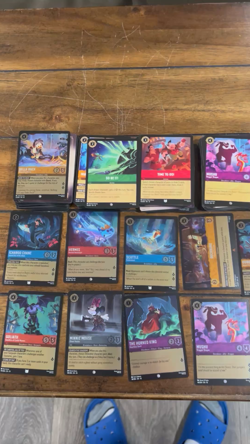 Lot of 200 Plus Disney Lorcana Cards - Image 2