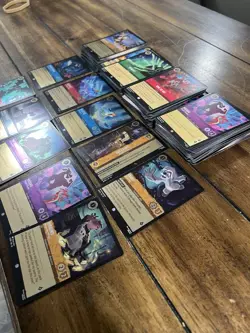 Lot of 200 Plus Disney Lorcana Cards - Image 3
